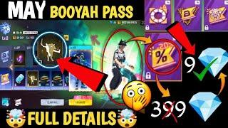 May Booyah Pass Free Fire 2024 | 399 Booyah pass | may month booyah pass 319 May booyah pass 399 ff