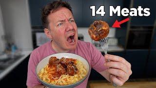 Mixing Every Meat Into One Meatball...