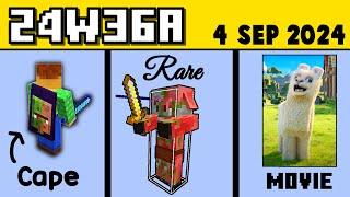 1.21.2 New Rare Mobs, Cape Leak, Minecraft Movie!