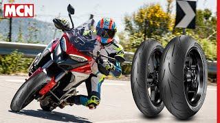 Sports tyres on an adventure bike?! 19in Metzeler Sportec M9 RRs tested | MCN