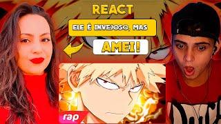 REACT | Rap do Bakugou (Boku no Hero Academia) - EU VOU SER O HERÓI NÚMERO 1 | NERD HITS