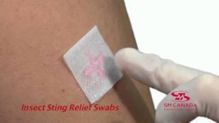 Insect Sting Relief Swabs