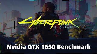 Cyberpunk 2077 | GTX 1650 Benchmark (Low to Ultra Settings Comparison)