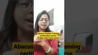 Amazing Abacus Academy # Earn while Learn# Abacus Teacher Training course #  what's up 9899698414