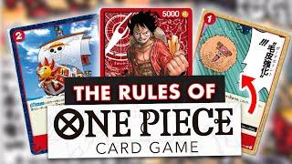 THE RULES OF THE ONE PIECE CARD GAME!!