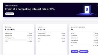 esketit april 2024, Start with as little as € 10 and earn 12% on average