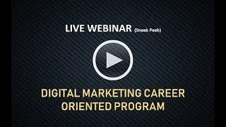 Digital Marketing Job Oriented Training