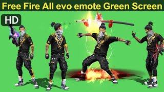 Free Fire Golden HipHop Green screen emote | FF Green Screen evo emote No copyright @No_Rules_YT_