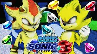 VEJA COMO PEGAR O NOVO SUPER SHADOW E SUPER SONIC DO FILME 3  NO SONIC RP: MOBIUS MEGADRIVE!