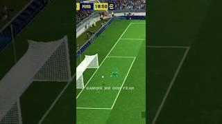 Haaland Power shot #pesmobile #pes #pes2021 #football #efootball #game #gameplay #gaming #shorts