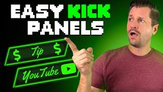 How To Easily CUSTOMIZE Your KICK CHANNEL With Awesome Panels!