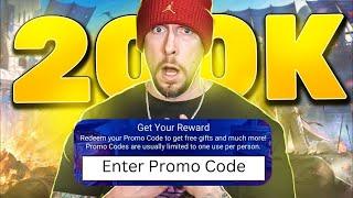 Plarium Gave me an EXCLUSIVE Promo Code for 200k Subscribers!