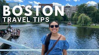 What To Know Before Visiting Boston