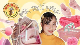 Mr. DIY Shopping Haul (Cute Pink Stuffs) || Shem Parco