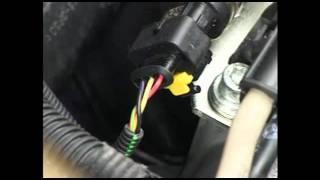 How to test the fuel rail pressure sensor on a Fiat Doblo 1300 Multijet