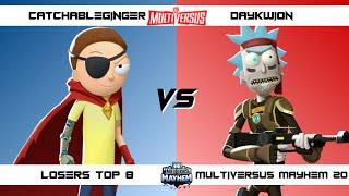 MultiVersus Mayhem 20 Losers Top 8 CatchableGinger (Morty) vs Daykwion (Rick) MultiVersus Tournament