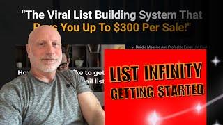 Getting Started with List Infinity| Make Money Building an Email List!