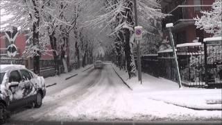 Nevicata a Cusano Milanino.wmv