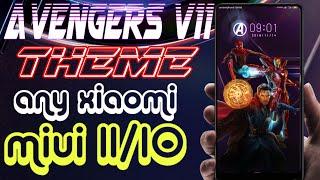 Avengers v11 theme for miui11/miui10 ***new theme*** #best theme#miui11