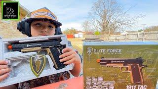 Elite Force 1911 Blowback Airsoft unboxing