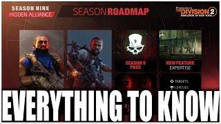 THE DIVISION 2 NEW SEASON 9 & EVERYTHING YOU NEED TO KNOW! MANHUNTS, APPAREL EVENTS, LEAGUE REWARDS