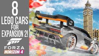 Forza Horizon 4 - 8 NEW Lego Cars for Expansion 2 DLC!