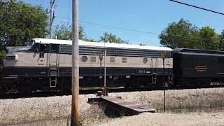 Rail Post Office (RPO) live bag drop and catch from moving train!