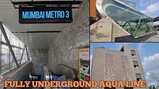 Mumbai Fully Underground Metro 3 | Aqua Line Metro Line 3 Update Marol Andheri | Coming in July!