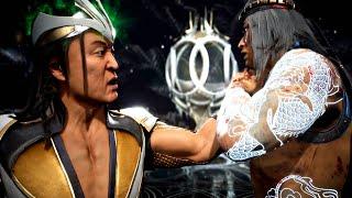 Mortal Kombat 11 Aftermath Story DLC - All Endings (Shang Tsung Vs Fire God Liu Kang)