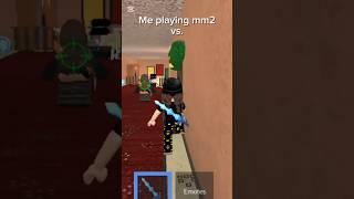 As an mm2 player do you know the difference? #roblox #mm2 #relateable #fypシ゚ #gaming