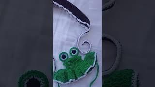 Crochet Earmuffs | Crochet Frog Hat For Pets