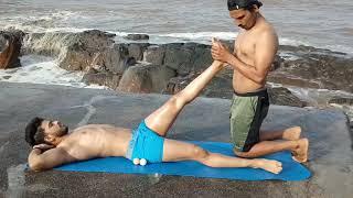 BEACH BODY MASSAGE BY YOGi TO FIROZ PART-1/2  | ASMR YOGi ( Ep-37)