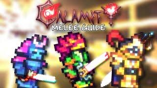 COMPLETE Calamity Melee Class Setups Progression Guide (Version 2.0.3.011+)