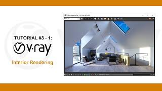 Vray For Sketchup #3/1 - Interior rendering in vray for sketchup