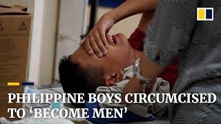 Philippine boys circumcised to ‘become men’