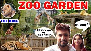 YE KYA HUA ZOO GARDEN ME  || Wife ke saath Zoo jaathe hue !!!v