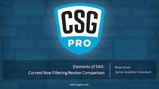 Elements of DAX 06-11: Current Row Filtering Comparison