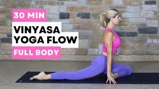 30 Min Vinyasa Yoga Flow Full Body - Flexibility and Balance - Yoga 4:13 with Tauni