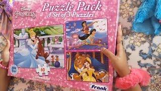 Unboxing of the Disney Princess puzzle pack |  Disney pin unboxing |  Disney pin collection |