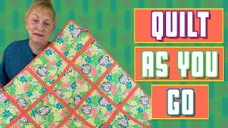 Quilt As You Go Sewing Tutorial | The Sewing Room Channel