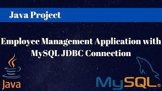 #javaprojects Employee Management System With MySQL  In Java | CRUD Operation | Java + MySQL Project
