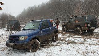 partea 2  Patrol, Mitsubishi, 2x samurai, vitara!!! mudd&snow