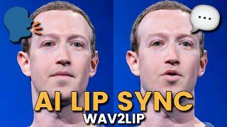 AI Lip Synced Video Is Here! (FREE and Local Wav2Lip Installation Guide)