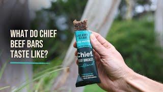 What do Chief Beef Bars taste like?