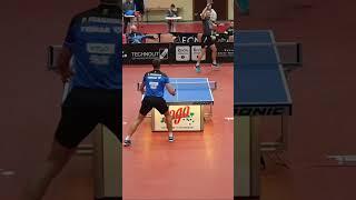 #shorts Filmreifer Auftritt der beiden Giganten! #dynsports #tischtennis #tabletennis