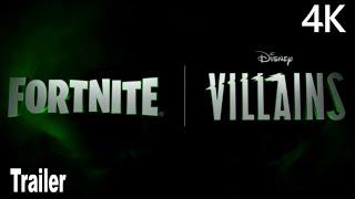 Fortnite Disney Villains Reveal Trailer Cruella, Captain Hook, Maleficent