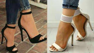 Stylish formal open toe high heels for ladies #2020