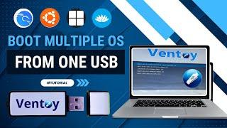 How to Create a Multiboot USB with Ventoy – Boot Multiple OS from One USB!