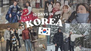 10 Days in Korea | Lần đầu Xoài Dừa chơi tuyết | Xoài Fam