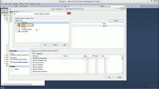 SQL Server Tutorial - Apply permissions to securables